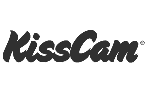 KissCam logo in gray